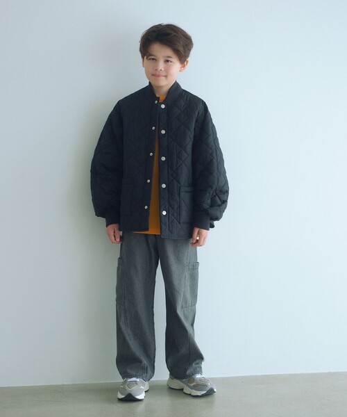 セール】ダイヤキルト ブルゾン/ キッズ 100cm-160cm（ブルゾン