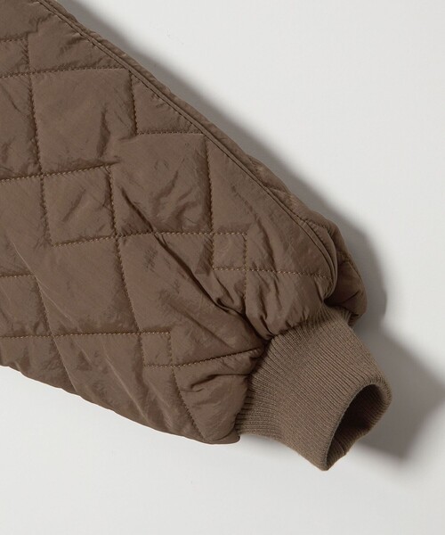 green label relaxing（グリーンレーベルリラクシング）の「ダイヤキルト ブルゾン/ キッズ 100cm-160cm（ブルゾン・キッズ・オフホワイト/ブラック/ブラウン・100cm/110cm/120cm/130cm/140cm/150cm/160cm）」の13枚目の写真