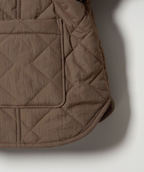 green label relaxing（グリーンレーベルリラクシング）の「ダイヤキルト ブルゾン/ キッズ 100cm-160cm（ブルゾン・キッズ・オフホワイト/ブラック/ブラウン・100cm/110cm/120cm/130cm/140cm/150cm/160cm）」の14枚目の写真