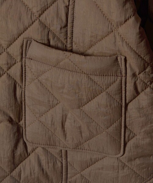 green label relaxing（グリーンレーベルリラクシング）の「ダイヤキルト ブルゾン/ キッズ 100cm-160cm（ブルゾン・キッズ・オフホワイト/ブラック/ブラウン・100cm/110cm/120cm/130cm/140cm/150cm/160cm）」の15枚目の写真