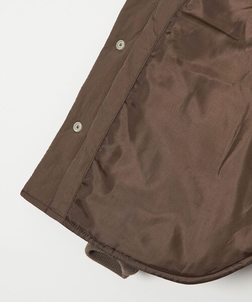 green label relaxing（グリーンレーベルリラクシング）の「ダイヤキルト ブルゾン/ キッズ 100cm-160cm（ブルゾン・キッズ・オフホワイト/ブラック/ブラウン・100cm/110cm/120cm/130cm/140cm/150cm/160cm）」の16枚目の写真