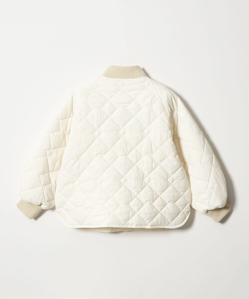 green label relaxing（グリーンレーベルリラクシング）の「ダイヤキルト ブルゾン/ キッズ 100cm-160cm（ブルゾン・キッズ・オフホワイト/ブラック/ブラウン・100cm/110cm/120cm/130cm/140cm/150cm/160cm）」の20枚目の写真