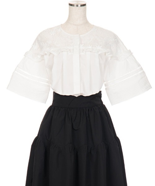 レースフリルブラウス（シャツ/ブラウス）｜Chesty（チェスティー）の