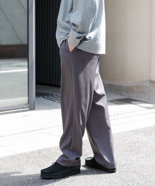 FORK&SPOON（フォークアンドスプーン）の「FORK&SPOON　イーズライントラウザー（その他パンツ・メンズ・ネイビー/グレー・4/5）」の8枚目の写真
