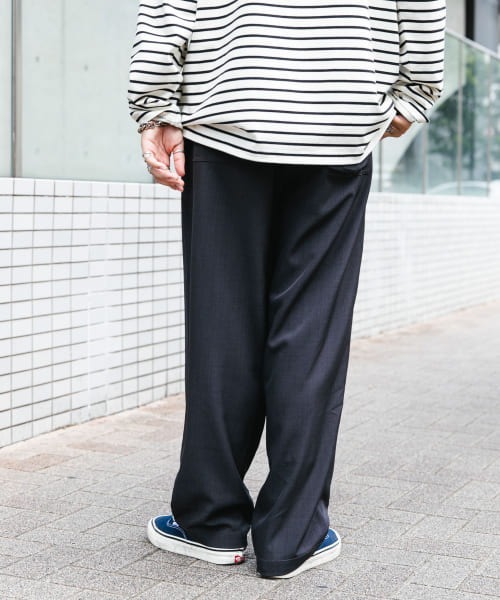 FORK&SPOON（フォークアンドスプーン）の「FORK&SPOON　イーズライントラウザー（その他パンツ・メンズ・ネイビー/グレー・4/5）」の13枚目の写真