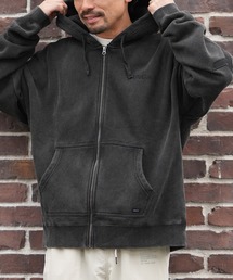 RVCA/ルーカ フルジップパーカー ビッグロゴデザイン BF042-019