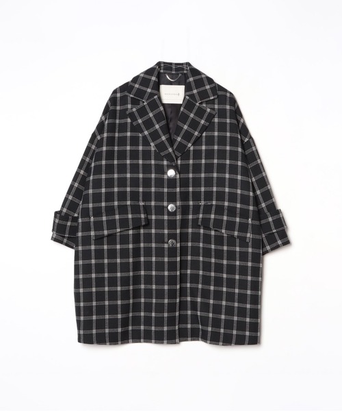 Mackintosh(マッキントッシュ)の「HUMBIE CHESTER COCOON MB(トレンチコート・レディース・ブラック系その他・4/6)」の1枚目の写真