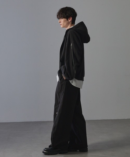 ANEDIST（アンディスト）の「Transform wide balloon pants / トランスフォームワイドバルーンパンツ（その他パンツ・メンズ・ブラック/チャコールグレー・L/M）」の10枚目の写真