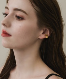 muku（ムク）の「EARCUFF/BALL DOUBLE LINE（イヤーカフ）」
