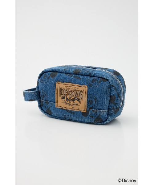 ミッキー＆ミニー）DENIMポーチ（ポーチ）｜RODEO CROWNS WIDE BOWL