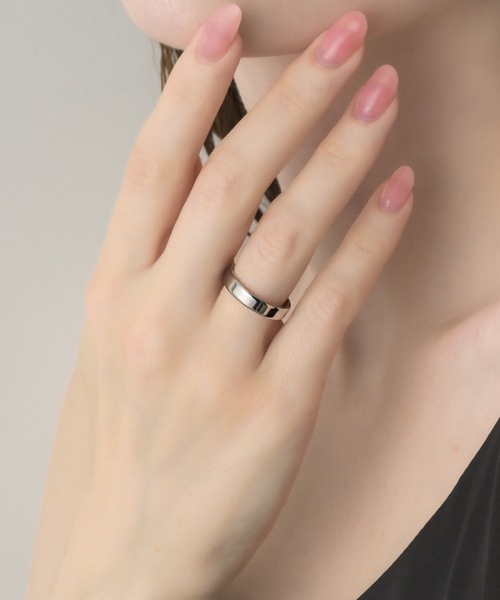 muku(ムク)の「SIMPLE RING/4mm(リング・レディース・シルバー/ゴールド・9/11)」の7枚目の写真