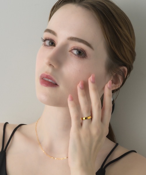 muku(ムク)の「SIMPLE RING/4mm(リング・レディース・シルバー/ゴールド・9/11)」の9枚目の写真