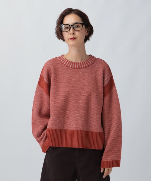 セール】7ゲージリバーシブルプルオーバー 525639（ニット/セーター