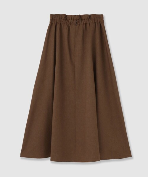 ANAYI(アナイ)の「【セットアップ対応商品】ドライツイルギャザースカート(スカート・レディース・ベージュ/ブラウン・36/38/34)」の9枚目の写真