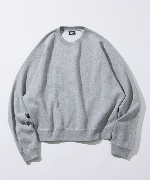 FREAK'S STORE(フリークスストア)の「限定展開 12oz Short Length ヘビーウェイト ラグランスリーブ スウェット/ショート丈(スウェット・メンズ・ブラック/ネイビー/アッシュグレー/スミクロ/杢グレー・SMALL/MEDIUM/LARGE)」の7枚目の写真