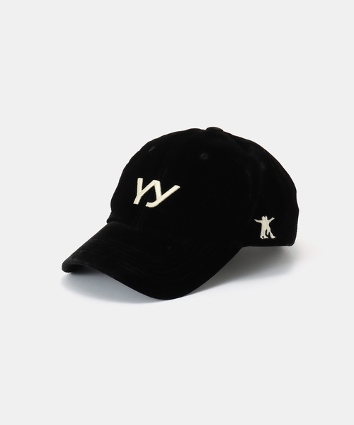 open yy☆新品未使用CAP Geek Office / ギークオフィス】OPEN YY Woven YY VELVET BALL