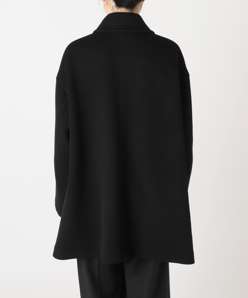 セール】《追加》SUPER120/MANTECOステンカラーショートコート（ステン