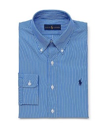 POLO RALPH LAUREN | ストライプド ポプリン ドレス シャツ(シャツ/ブラウス)