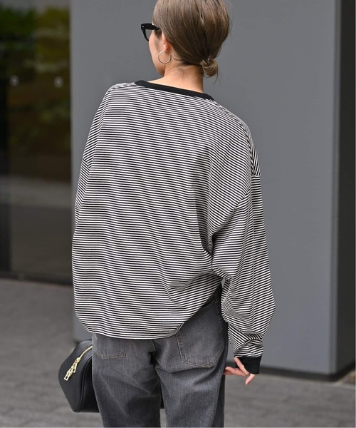 ≪追加≫ミジンボーダーロンT（Tシャツ/カットソー）｜FRAMeWORK