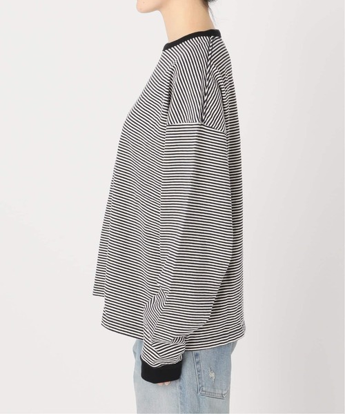 ≪追加≫ミジンボーダーロンT（Tシャツ/カットソー）｜FRAMeWORK