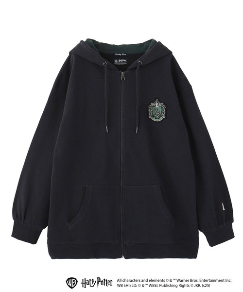 EASTBOY（イーストボーイ）の「パーカ 裏毛 HarryPotter ハリーポッター HOGWARTS ホグワーツ（パーカー・レディース・グレー系3/グレー系1/グレー系2/グレー系4・M/L）」の3枚目の写真