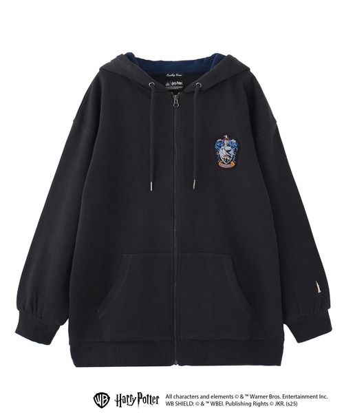 EASTBOY（イーストボーイ）の「パーカ 裏毛 HarryPotter ハリーポッター HOGWARTS ホグワーツ（パーカー・レディース・グレー系3/グレー系1/グレー系2/グレー系4・M/L）」の4枚目の写真