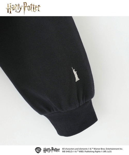 EASTBOY（イーストボーイ）の「パーカ 裏毛 HarryPotter ハリーポッター HOGWARTS ホグワーツ（パーカー・レディース・グレー系3/グレー系1/グレー系2/グレー系4・M/L）」の6枚目の写真