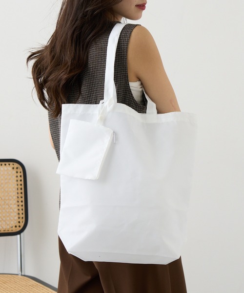 セール】【SETUP7】ポケッタブルトート（M） ポーチ付 TR-1349