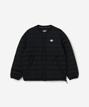 DANTON インナーダウンジャケット（黒）キッズL DANTON KID'S ダントン キッズ KIDS' INNER DOWN CREWNECK JACKET