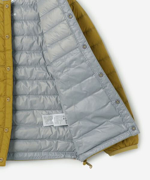 DANTON（ダントン）の「DANTON | キッズ インナー ナイロンタフタ クルーネックダウンジャケット（ダウンジャケット/コート・キッズ・マスタード/ブラック/オフホワイト・115/105/125/135）」の11枚目の写真