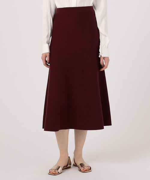 TOMORROWLAND （トゥモローランド）の「GABRIELA HEARST FREDDIE SKIRT（スカート・レディース・ボルドー・XS）」の3枚目の写真