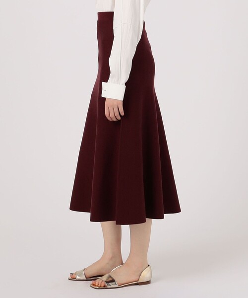 TOMORROWLAND （トゥモローランド）の「GABRIELA HEARST FREDDIE SKIRT（スカート・レディース・ボルドー・XS）」の4枚目の写真
