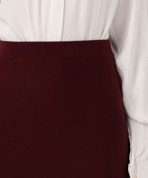 TOMORROWLAND （トゥモローランド）の「GABRIELA HEARST FREDDIE SKIRT（スカート・レディース・ボルドー・XS）」の6枚目の写真