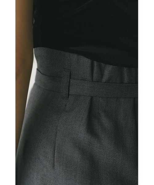 STYLEMIXER(スタイルミキサー)の「ハイウエストワイドベルトパンツ(スラックス・レディース・ブラウン/ブラック/グレー・SMALL/MEDIUM)」の21枚目の写真
