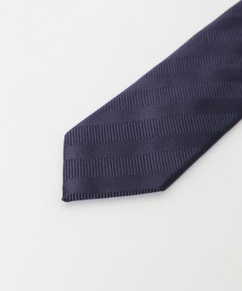 URBAN RESEARCH DOORS(アーバンリサーチドアーズ)の「LIFE STYLE TAILOR 25AW国内タイ無地2(ネクタイ・メンズ・グレー/ネイビー/ブラウン・-)」の4枚目の写真
