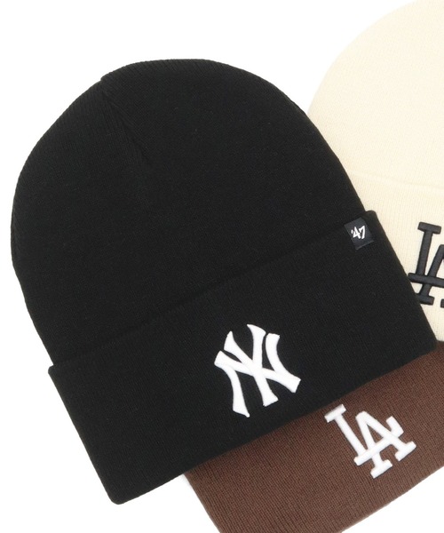 '47(フォーティーセブン)の「’47BRANDフォーティーセブン ニット帽 カフニット MLB(ニットキャップ/ビーニー・メンズ・ホワイト系その他2/グレー/ベージュ/ブラック系/ブラック/ブラック系1/ブラウン/ホワイト系その他/ホワイト・FREE)」の5枚目の写真