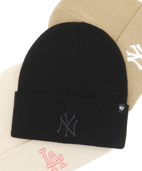 '47(フォーティーセブン)の「’47BRANDフォーティーセブン ニット帽 カフニット MLB(ニットキャップ/ビーニー・メンズ・ホワイト系その他2/グレー/ベージュ/ブラック系/ブラック/ブラック系1/ブラウン/ホワイト系その他/ホワイト・FREE)」の6枚目の写真