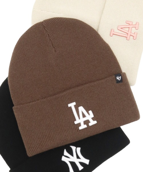 '47(フォーティーセブン)の「’47BRANDフォーティーセブン ニット帽 カフニット MLB(ニットキャップ/ビーニー・メンズ・ホワイト系その他2/グレー/ベージュ/ブラック系/ブラック/ブラック系1/ブラウン/ホワイト系その他/ホワイト・FREE)」の8枚目の写真