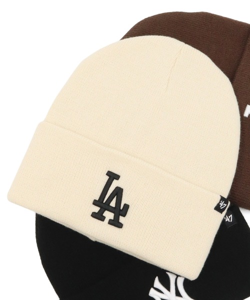 '47(フォーティーセブン)の「’47BRANDフォーティーセブン ニット帽 カフニット MLB(ニットキャップ/ビーニー・メンズ・ホワイト系その他2/グレー/ベージュ/ブラック系/ブラック/ブラック系1/ブラウン/ホワイト系その他/ホワイト・FREE)」の2枚目の写真
