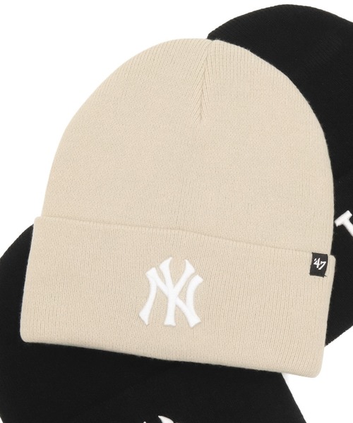 '47(フォーティーセブン)の「’47BRANDフォーティーセブン ニット帽 カフニット MLB(ニットキャップ/ビーニー・メンズ・ホワイト系その他2/グレー/ベージュ/ブラック系/ブラック/ブラック系1/ブラウン/ホワイト系その他/ホワイト・FREE)」の4枚目の写真