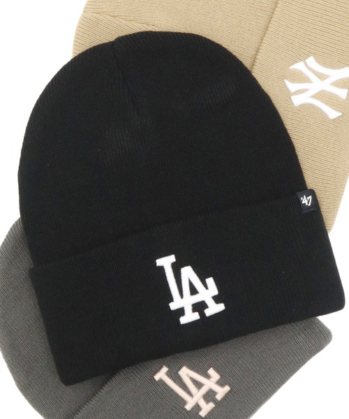 '47(フォーティーセブン)の「’47BRANDフォーティーセブン ニット帽 カフニット MLB(ニットキャップ/ビーニー・メンズ・ホワイト系その他2/グレー/ベージュ/ブラック系/ブラック/ブラック系1/ブラウン/ホワイト系その他/ホワイト・FREE)」の1枚目の写真