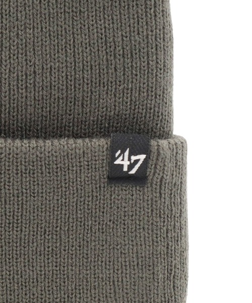'47(フォーティーセブン)の「’47BRANDフォーティーセブン ニット帽 カフニット MLB(ニットキャップ/ビーニー・メンズ・ホワイト系その他2/グレー/ベージュ/ブラック系/ブラック/ブラック系1/ブラウン/ホワイト系その他/ホワイト・FREE)」の10枚目の写真