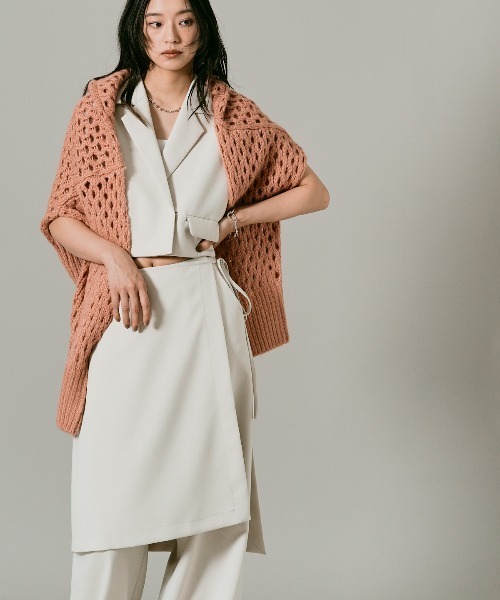 W:Huku(フーク)の「【W:Huku / クラシカルツイルシリーズ】レイヤード スラックス パンツ / Classic Twill Layered Slacks(スラックス・レディース・ベージュ/チャコール/ブラウン/ブラック・L/M)」の18枚目の写真