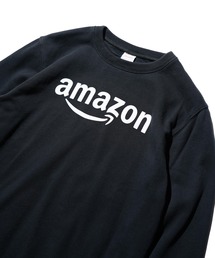 THRIFTY LOOK | THRIFTY LOOK / スリフティールック THRIFTY "AMAZON" CREW SWEAT ユーズド加工 アマゾン 企業ロゴ クルーネックスウェット(スウェット)
