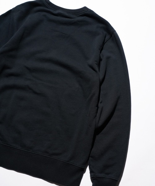 THRIFTY LOOK（スリフティールック）の「THRIFTY LOOK / スリフティールック THRIFTY "AMAZON" CREW SWEAT ユーズド加工 アマゾン 企業ロゴ クルーネックスウェット（スウェット・メンズ・ブラック系その他・MEDIUM/LARGE/X-LARGE）」の7枚目の写真