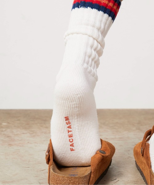 FACETASM（ファセッタズム）の「FACETASM/ファセッタズム RIB SOCKS 靴下（ソックス/靴下・メンズ・グレー/ホワイト・00）」の11枚目の写真