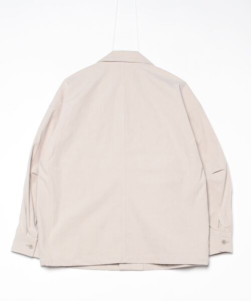 NEW BALANCE（ニューバランス）の「ストレッチコーデュロイジャケット（シャツ/ブラウス・メンズ・グレイッシュベージュ/チャコールグレー・SMALL/MEDIUM/LARGE/X-LARGE/XX-LARGE）」の18枚目の写真