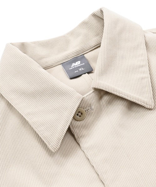 NEW BALANCE（ニューバランス）の「ストレッチコーデュロイジャケット（シャツ/ブラウス・メンズ・グレイッシュベージュ/チャコールグレー・SMALL/MEDIUM/LARGE/X-LARGE/XX-LARGE）」の14枚目の写真