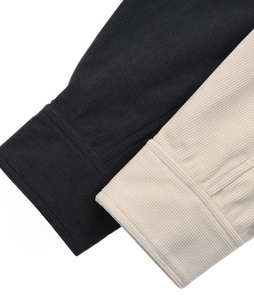 NEW BALANCE（ニューバランス）の「ストレッチコーデュロイジャケット（シャツ/ブラウス・メンズ・グレイッシュベージュ/チャコールグレー・SMALL/MEDIUM/LARGE/X-LARGE/XX-LARGE）」の5枚目の写真