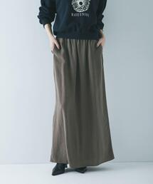 URBAN RESEARCH | キュプラギャザーIラインスカート(スカート)